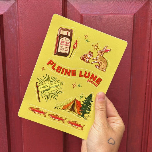 Feuille d'autocollants